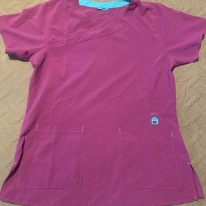 Carhartt Scrub Top Purple M